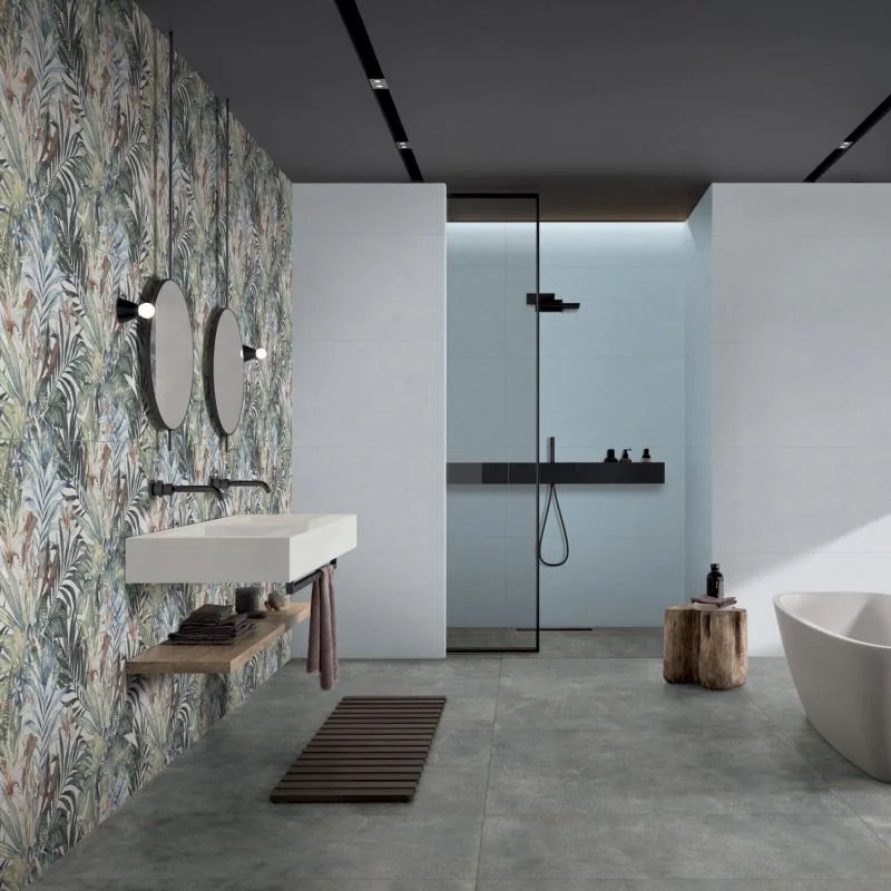 Decoração de banheiro moderno